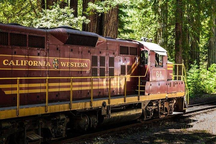 Skunk Train through the Redwoods